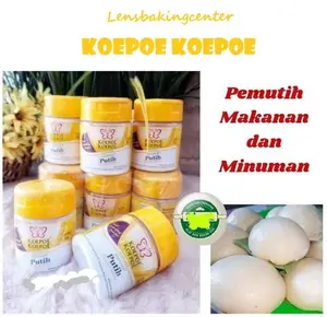 Pemutih Makanan Pangan kue Kupu  Opaque White Koepoe 50gr  50gram 50 gr 50 gram