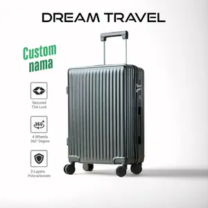 Dream Koper -20 inch - 26 inch Koper Kabin Bisa Diperluas Custom Nama & Logo | Roda 360° | SD805 luggage