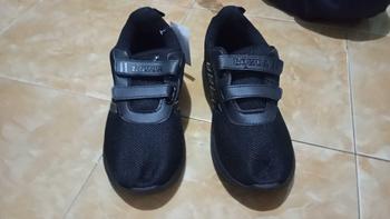 Product Review of Sepatu Anak Sekolah Velcro Strap 2 Lozta High Quality sneakers fashion Running Sport Canvas Hak Rendah (1-3 cm) from b**9 0