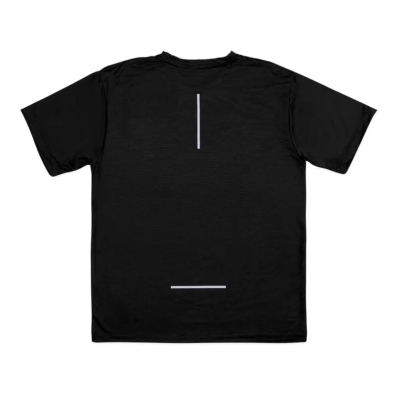 Scratchline Boost Running T-shirt Black Men // Running Jersey // Pakaian  Baju   Kaos Olahraga Pria 1