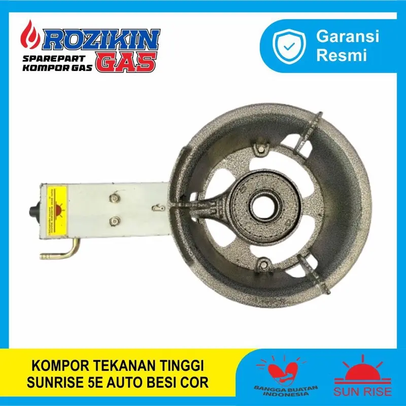 Kompor Tekanan Tinggi Sunrise 5E @uto Besi cor 4