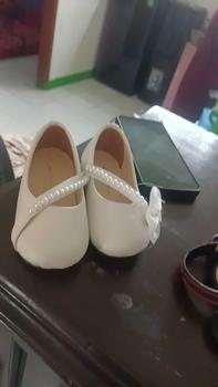 Product Review of Sepatu anak Cewek sepatu Nyaman sepatu Lembut Cantik sepatu pita sepatu mutiara Sepatu balet sepatu anak 4-5 tahun from d**5 0