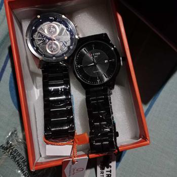 Product Review of CristianoAillenJamTanganPriaAnalog8895RantaiStainlessSteelChronographKacaSapphireWaterResistant3ATMWatchesWaterproof from Ⓡ**ⓐ 3