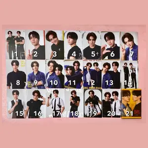OFFICIAL DARE YOU TO DEATH FINAL EPISODE DYTD COLLECTIBLE CARD SET PHOTOCARD JOONG ARCHEN DUNK NATACHAI JOONGDUNK GMMTV