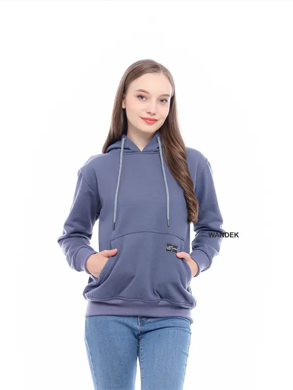 Wandek -  Hoodie Jumper Polos Pria & Wanita 5