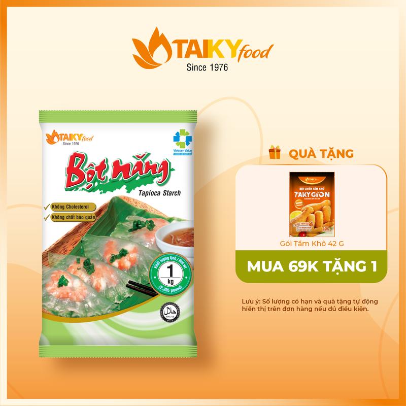 (1KG) Bột năng Tài Ký gói - Nguyên liệu làm bánh, nấu ăn