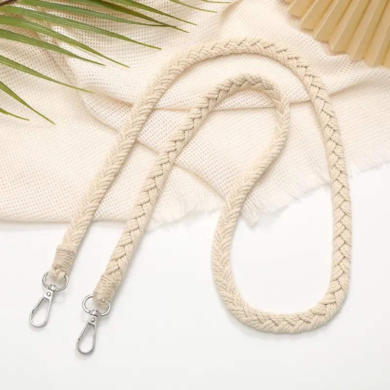 Dây Đeo Túi Bện Dệt Tay Dễ Phối Đồ Thay Thế, Có Thể Tháo Rời, Dành Cho Túi Đeo Vai Nữ, Thắt Lưng, Thắt Lưng Túi Đeo Chéo 5