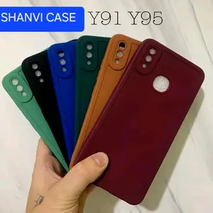 VIV- Y91 Y93 Y95 CASE PRO CAMERA MACARON CASING SOFTCASE SILIKON