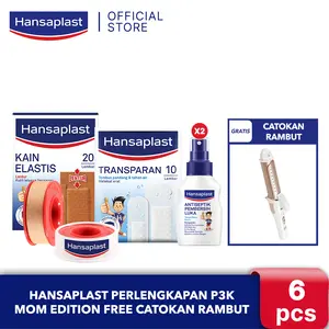 Hansaplast Perlengkapan P3K Mom Edition FREE Catokan Rambut - Plester & Perawatan Luka