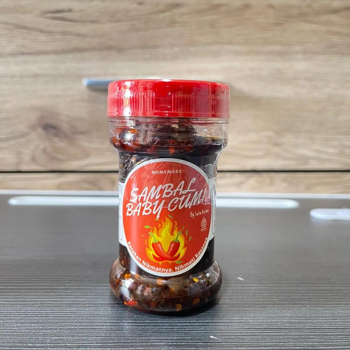 SAMBEL - SAMBAL BABY CUMI 1 Botol Makanan Instan Food Pedas