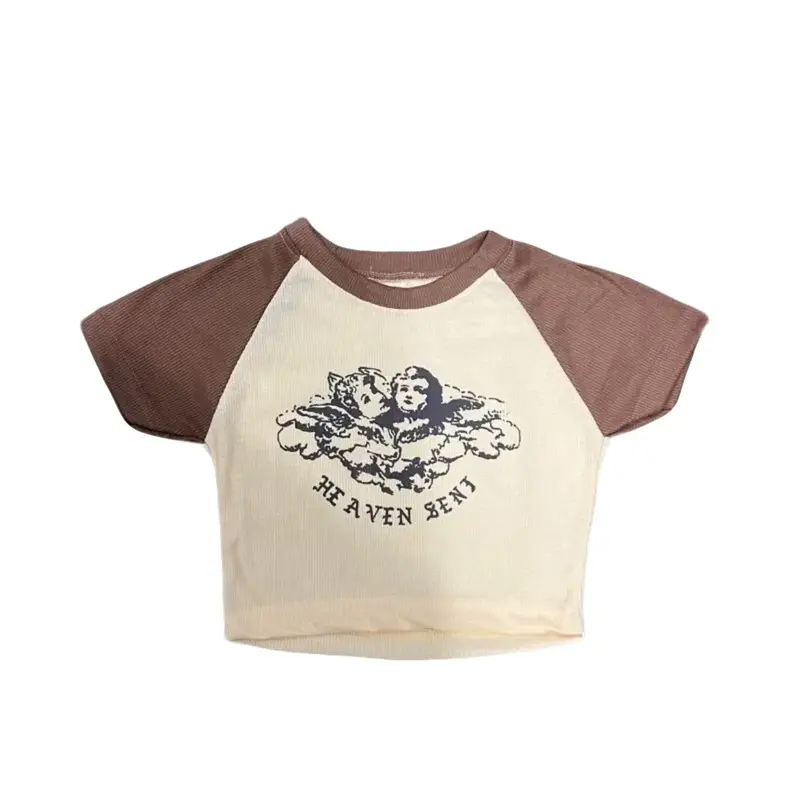 ￼Heaven Sent Crop Top Bahan RIB Fit L 0