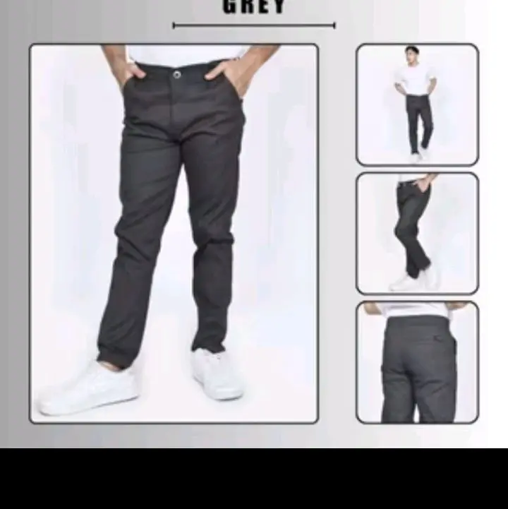 CELANA CHINO PANJANG DEWASA  (FANZA)   Slimfit Katun melar Tebal Lembut Stretchy Chino Premium Distro 2