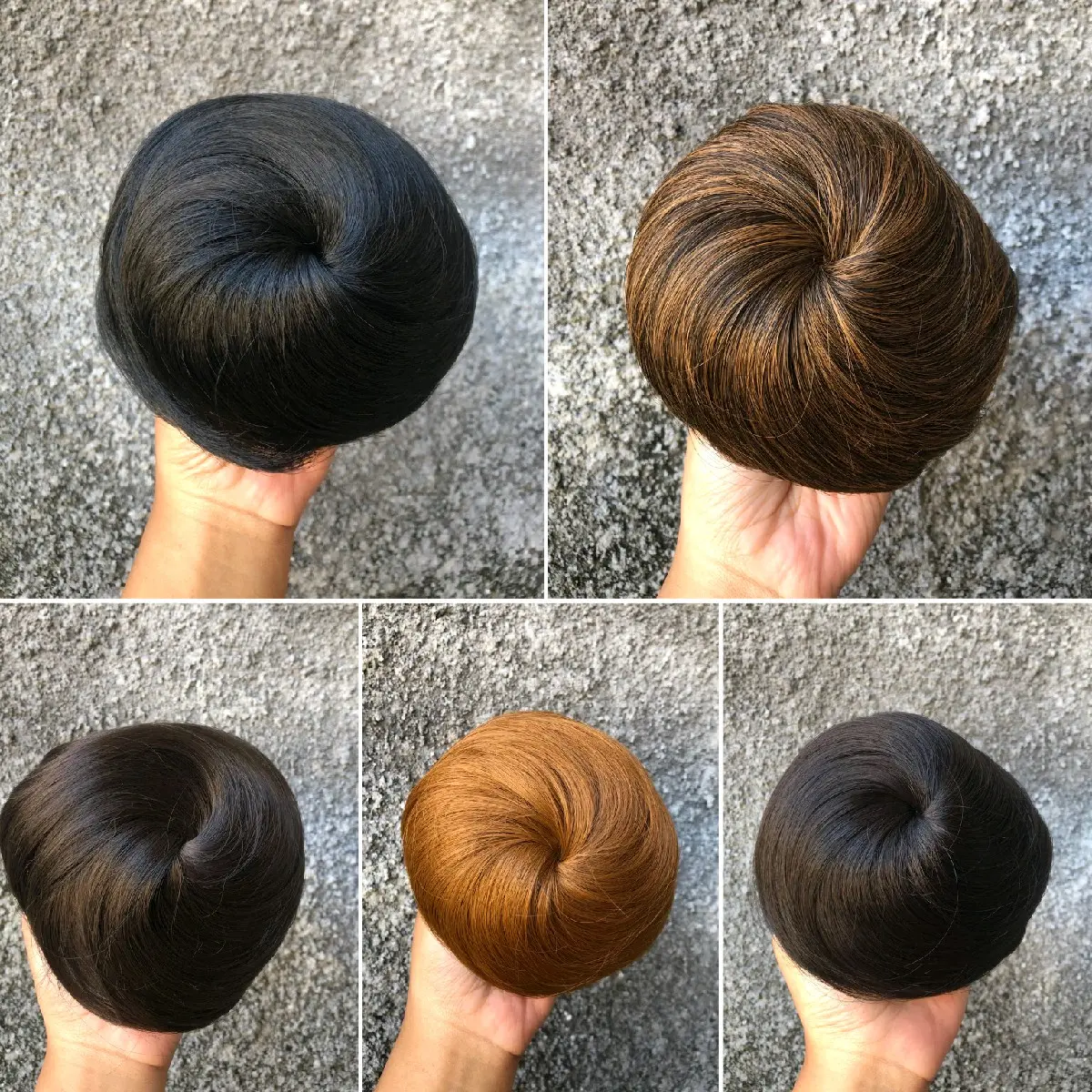 Sanggul Bulat / Sanggul Cepol / Sanggul Keong Modern