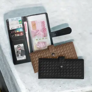 A-ZAHRA 614 DOMPET BUDGETING MOTIF TIKAR ANYAMAN / DOMPET TABUNGAN 32 SLOT / DOMPET KEUANGAN