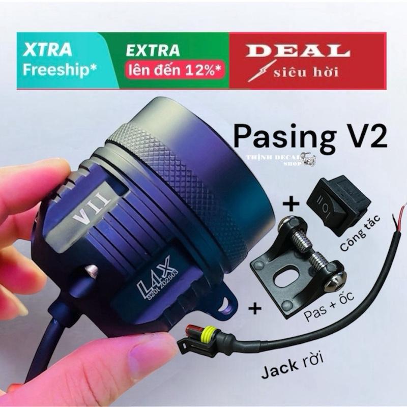    Hàng mới về V2   Đèn Trợ Sáng L4x   2 chế độ   auto passing sáng vip 