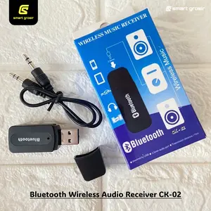 Bluetooth Receiver Ck02 Jack Audio 3,5mm Car Mobil bluetooth usb