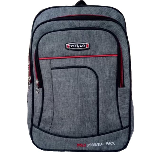 Backpack pria ransel polo essential pack backpack pria tas punggung ...