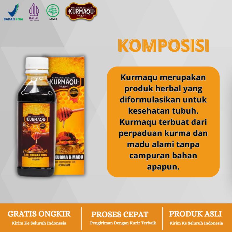 Atasi Batu Empedu, Radang Kantung Empedu, dan Endapan Kolesterol Secara Alami dengan Kurmaqu madu herbal 2