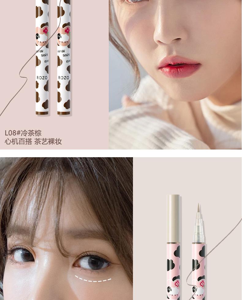 Product Introduction of Bút Kẻ Mắt Dạng Lỏng Lâu Trôi Chống Thấm Nước Màu Sắc Tự Nhiên EB013 17