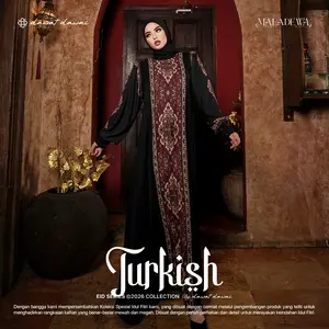 Dawat Dawai - Turkish Gamis (Hijab Friendly)
