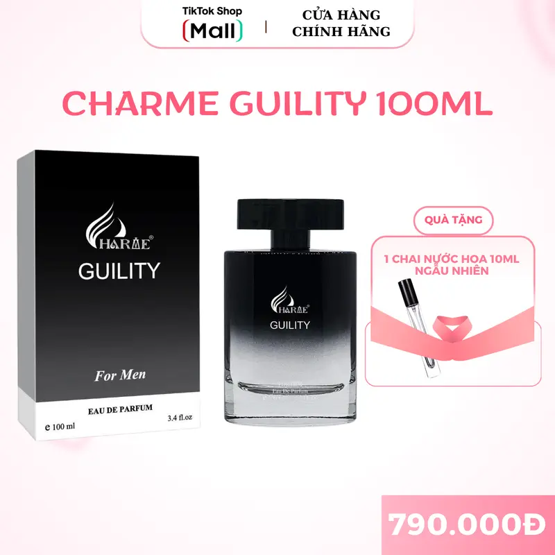 Nước Hoa Charme Guility 100ml - Phiên BẢn Nâng Cấp [Kèm 2 Chai Nước Hoa 10ml] - Phiên Bản Thường [Kèm 1 Chai Nước Hoa 10ml] 1