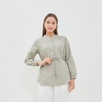 Gambar Geela Official - Alesya Dark Green Tunic (G.1751) | Tunik Wanita - hijau, s dari Geela Fashion Kab. Boyolali 1 Tokopedia