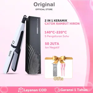 Onlife Catokan Rambut Tipe Hiron by Onlife Hiron Ceramic Tourmaline Coating Inflatable Plate