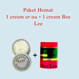 (BELI 2 LEBIH HEMAT) Paket 1 cReam err na + 1 cream bee Lee perawatan kulit Pelembab Wajah