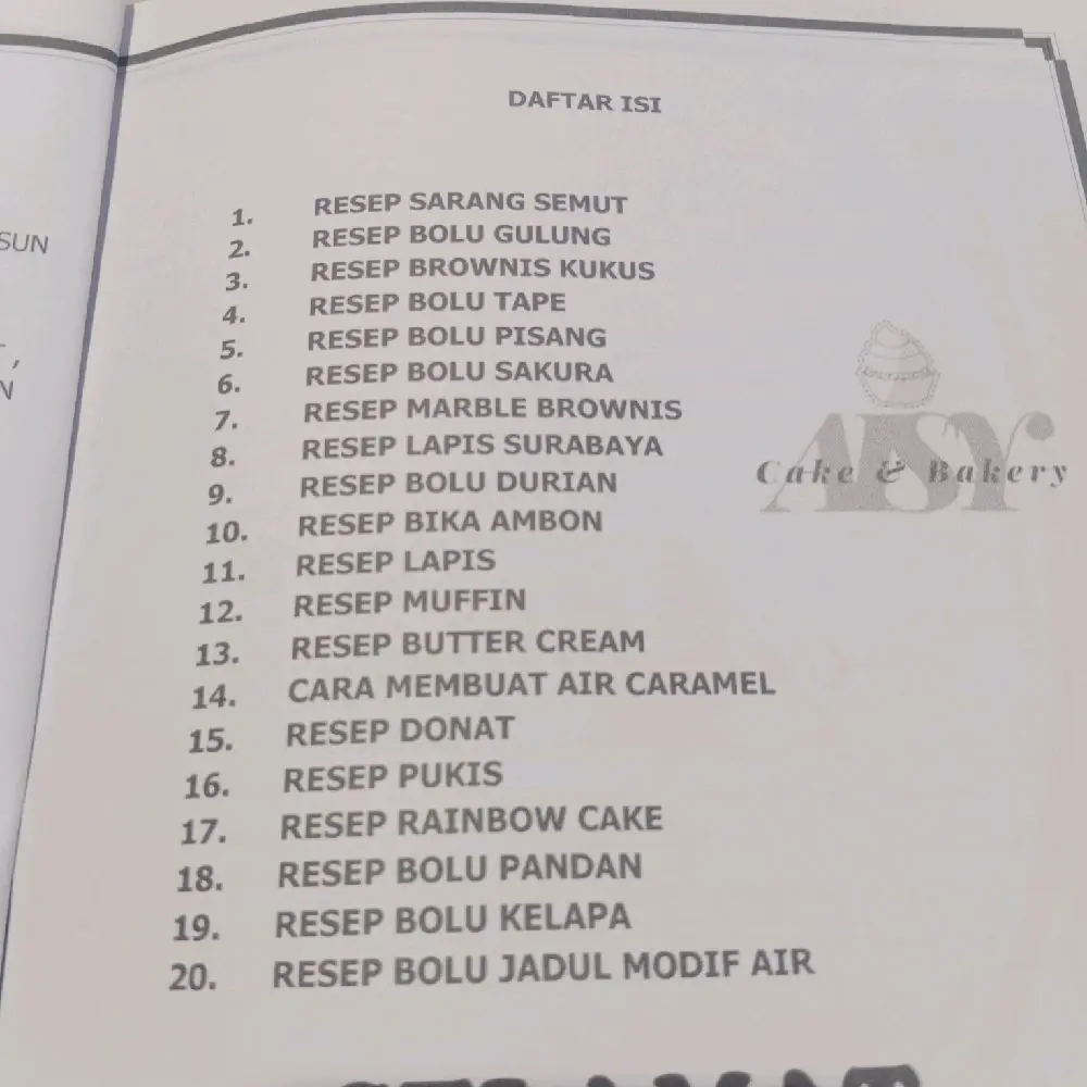 buku resep jilid 1