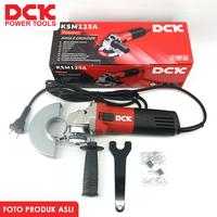 Gambar DCK Mesin Gerinda Tangan 5 Inch / Mesin Gerinda Listrik 5" / Gerinda Tangan Switch Samping 850 Watt / Grinda 5 Inch /  Angle Grinder KSM125A dari DCK Power Tools Indonesia Kota Administrasi Jakarta Barat 5 Tokopedia