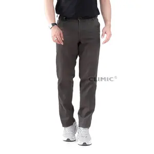 Climic celana panjang slimfit dark grey // celana panjang katun non straight original climic // celana katun Pria