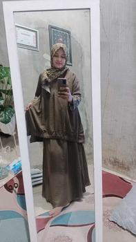 Product Review of (CRS) Gamis Oneset Mecca (Tunik + Rok + Hijab Segi Empat ) from S**k 1