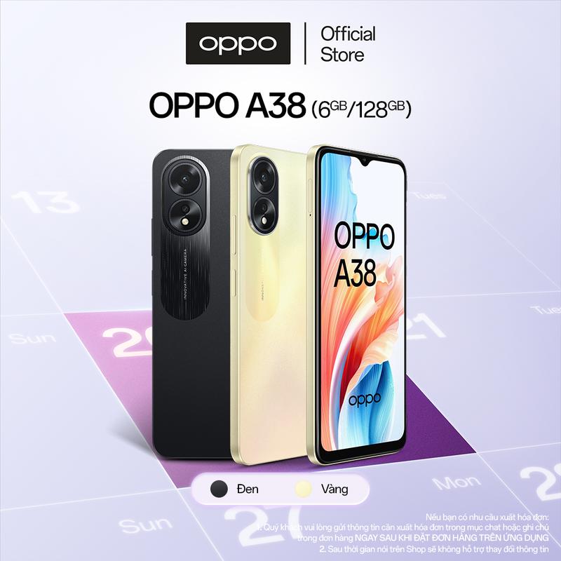 Điện Thoại OPPO A38 (6GB/128GB) | Bảo Hành 1 Năm | Hàng Chính Hãng