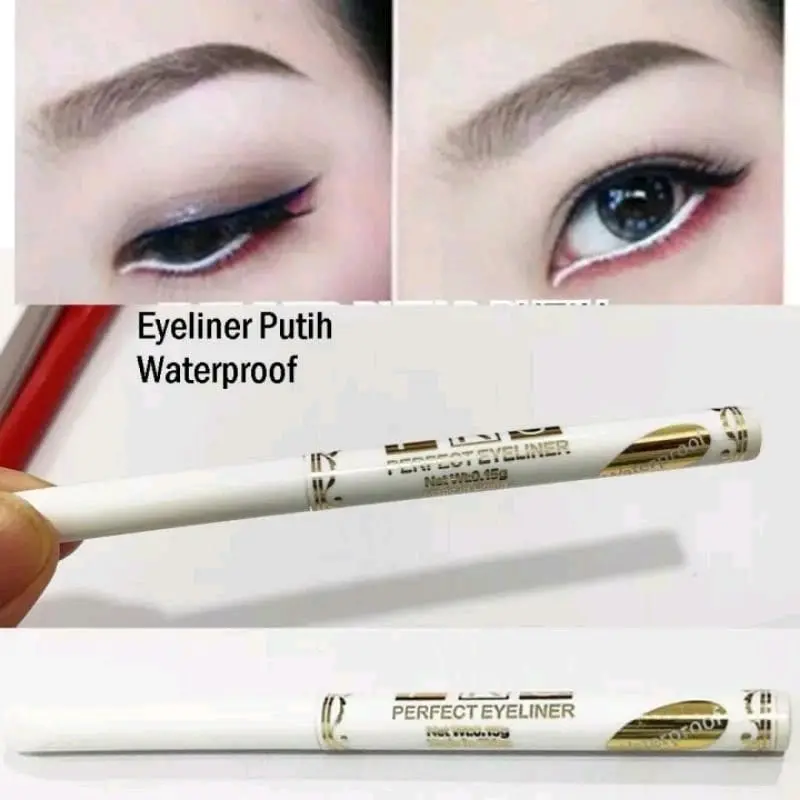 Eyeliner Putih Pensil Waterproof