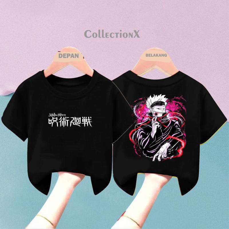 Product Introduction of KAOS ANAK GOJO SATORU V2 JUJUTSU KAISEN NEW DESIGN/KAOS ANAK/KAOS LENGAN PENDEK/KAOS POLOS/KAOS MURAH 2