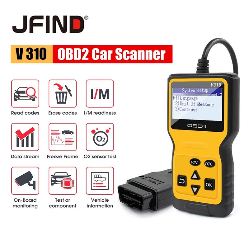 Pembaca Kod Kerosakan Enjin Kereta Pengimbas OBD2, V310, Ala - TikTok ...