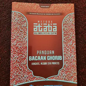 Buku ghorib metode ataba (bacaan asing dalam al-Quran) Ori Banyak bonus ribuan ebook dan kajian free