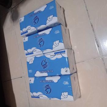 Product Review of [Paket Bundling 4 Pack] Tisu Yukinawa Facial Tissue 200 Sheets 2 Ply Murah from F**💕 0