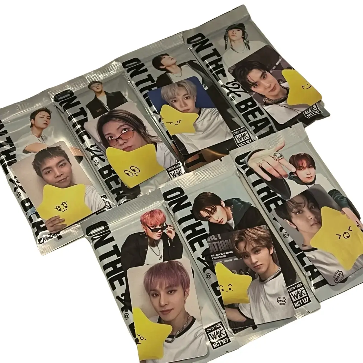 READY 1SET (SEALED - ALBUM & POB) NCT 127 WALK ALBUM (CREW CHARACTER CARD VER.)