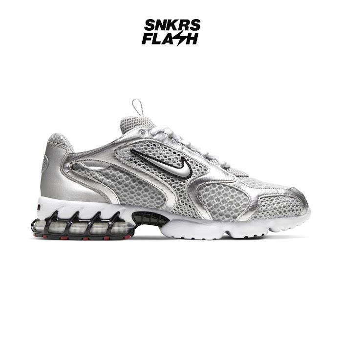 NIKE Air Zoom Spiridon Cage 2 Lt Smoke Grey Metallic Silver - CJ1288001