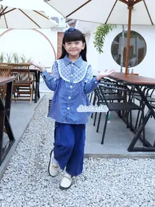 Stelan Anak Perempuan Terbaru Usia 3-12 Tahun, Baju dan Celana Fashion