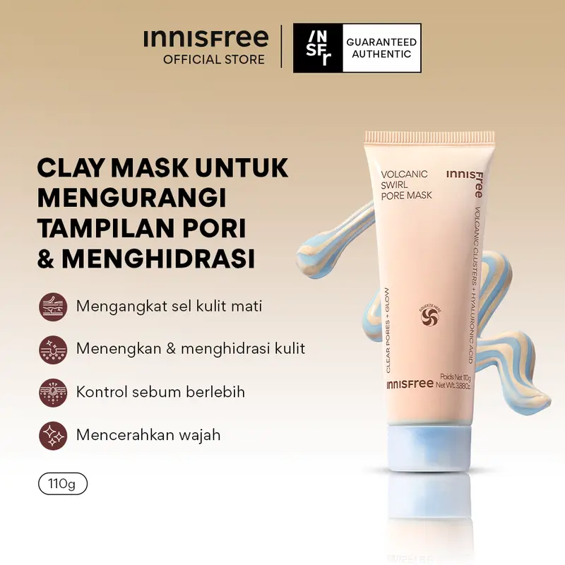 Innisfree Volcanic Swirl Pore Mask 110gr 0