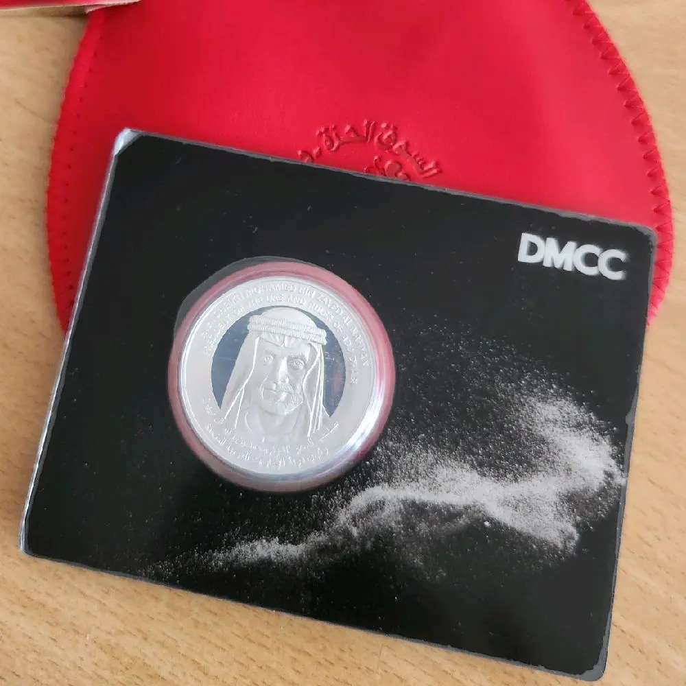 DMCC perak batangan dubai museum of future 1 oz