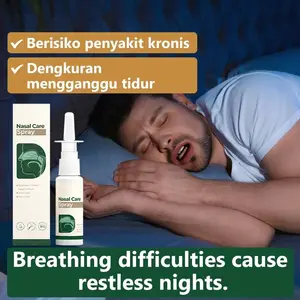 Semprot Hidung Anti Dengkur Napas Lancar Tidur Nyenyak Nasal Spray Laut untuk Meringankan Hidung Tersumbat dan Allergi