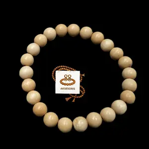 Gelang kayu kemuning ORIGINAL diameter 10mm