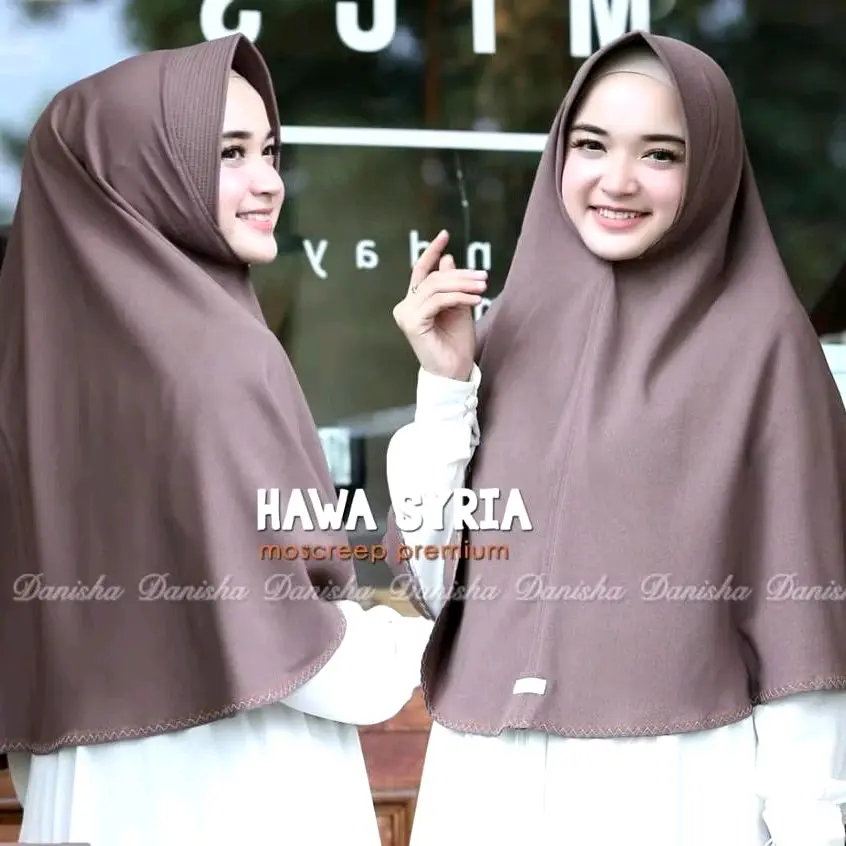 Jilbab Syari Khimar Hawa Syria By Danisha Hijab