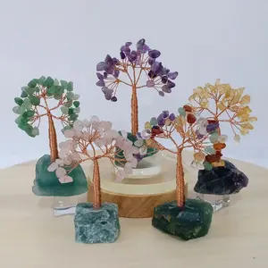 pohon crystal alam / crystal lucky tree/ lucky tree crystal natural / mini lucky tree