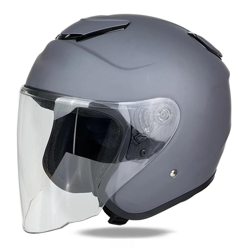 Helm MLA KYOTO Solid White Helm Half Face SNI PREMIUM Untuk Pria Dan Wanita Dewasa COD 6