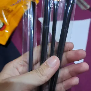 AB201 Kuas Rias Blade Eyebrow Eyeliner Eyeshadow Brush Tipis Mudah Digunakan Kuas Alis Eyebrow Brush Bahan Sintetis Super Tipis Untuk Makeup Brushes Makeup Face Eye tools Kuas Makeup Brush Make Up