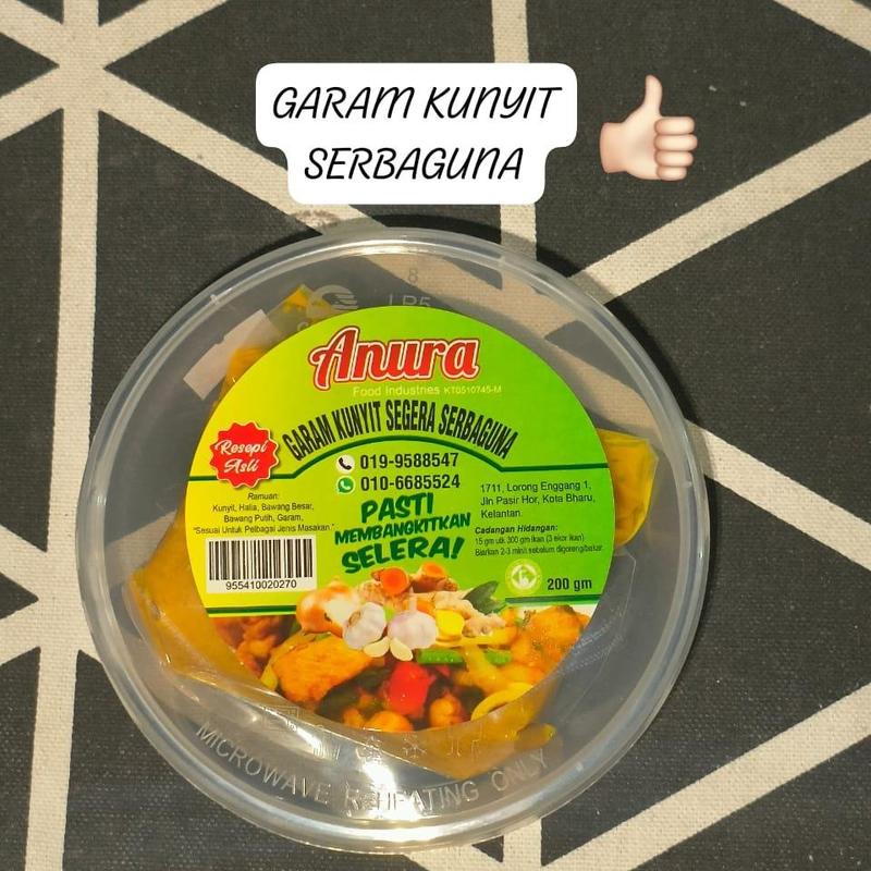 GARAM KUNYIT SERBAGUNA SEGERA DAN REMPAH SEGERA BBQ ANURA 5